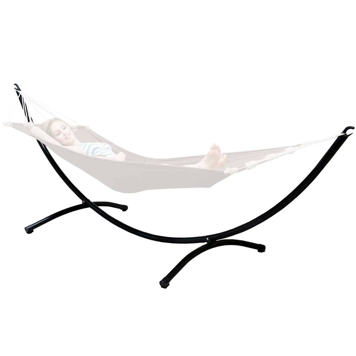 Outdoor Hängemattengestell OHNE Hängematte - 300x100cm Garten Gestell bis 120kg