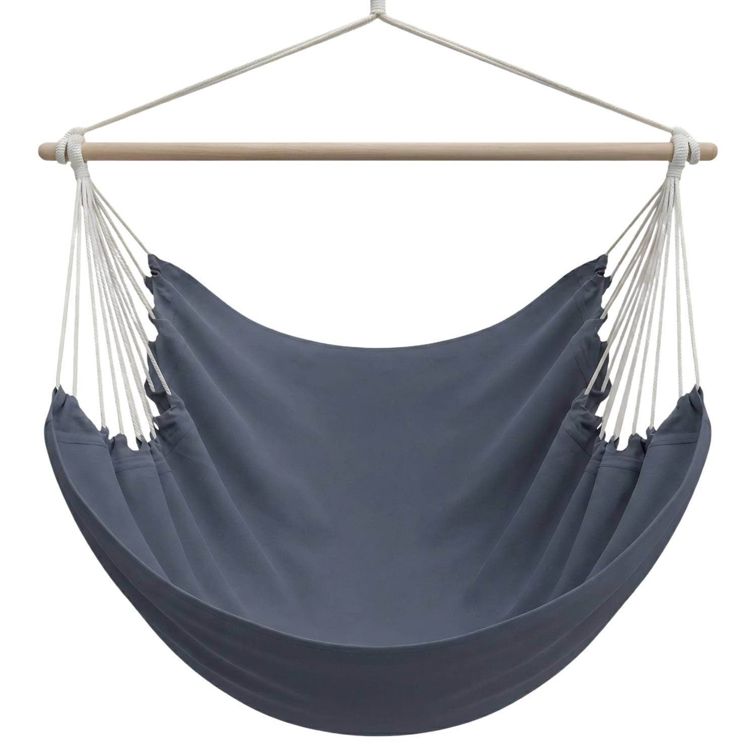XXL Hängesessel 185x130cm bis 150kg - 2 Personen Schwebesessel Hängestuhl Garten