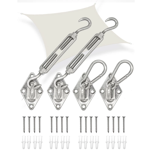 Schwerlast Befestigung für Viereck Sonnensegel Befestigungsset Sonenschutz Segel Schwerlast Befestigung für Viereck Sonnensegel Befestigungsset Sonenschutz Segel