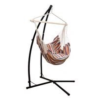 Hängestuhlgestell mit Hängesessel 215cm Metallgestell bis 120kg mit 2 Kissen Hängestuhlgestell mit Hängesessel 215cm Metallgestell bis 120kg mit 2 Kissen