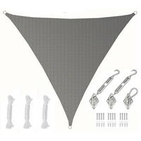 5x5x5 UV Sonnensegel Dreieckig Atmungsaktiv - Sonnenschutz Segel mit Befestigung 5x5x5 UV Sonnensegel Dreieckig Atmungsaktiv - Sonnenschutz Segel mit Befestigung