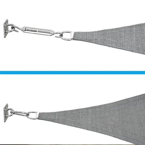 3x3x3 UV Sonnensegel Dreieckig Atmungsaktiv - Sonnenschutz Segel mit Befestigung 3x3x3 UV Sonnensegel Dreieckig Atmungsaktiv - Sonnenschutz Segel mit Befestigung