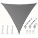 2x2x2 UV Sonnensegel Dreieckig Atmungsaktiv - Sonnenschutz Segel mit Befestigung 2x2x2 UV Sonnensegel Dreieckig Atmungsaktiv - Sonnenschutz Segel mit Befestigung