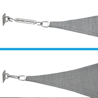 3,6x3,6x5,1 Sonnensegel Dreieckig Atmungsaktiv - Dreieck Segel mit Befestigung 3,6x3,6x5,1 Sonnensegel Dreieckig Atmungsaktiv - Dreieck Segel mit Befestigung
