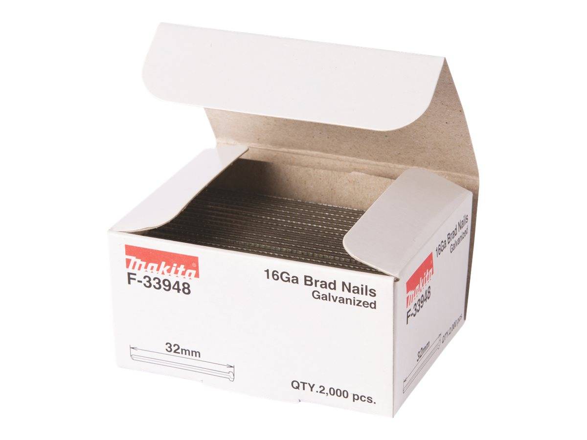 Makita Dübelnägel - 2000 Stücke - 2.8 mm - Länge: 32 mm - für Makita DBN600 - GF