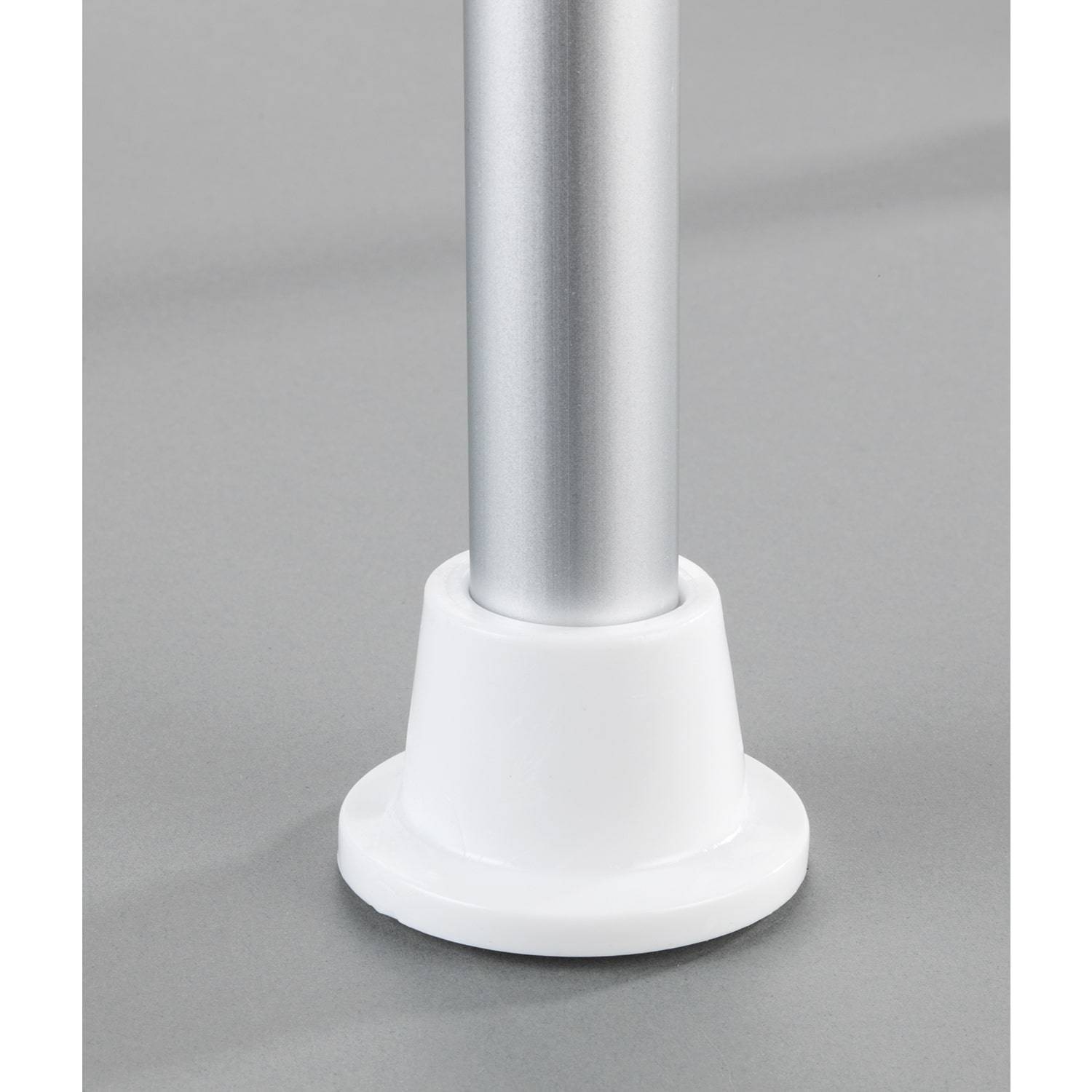 Maximex Badhocker, mit Drehsitz, Anti-Rutsch-Füße, aus Kunststoff und Aluminium