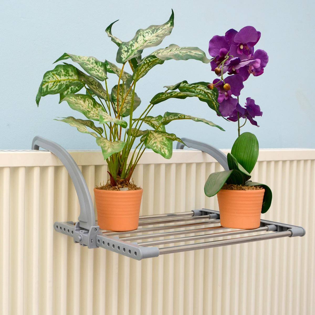 Heizkörper Wäschetrockner 32x47x21 cm Edelstahl