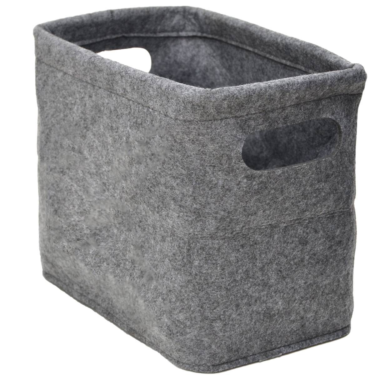 FILZ Toilettenpapier Aufbewahrung Box für 4 Klorollen Bad Deko Aufbewahrungsbox