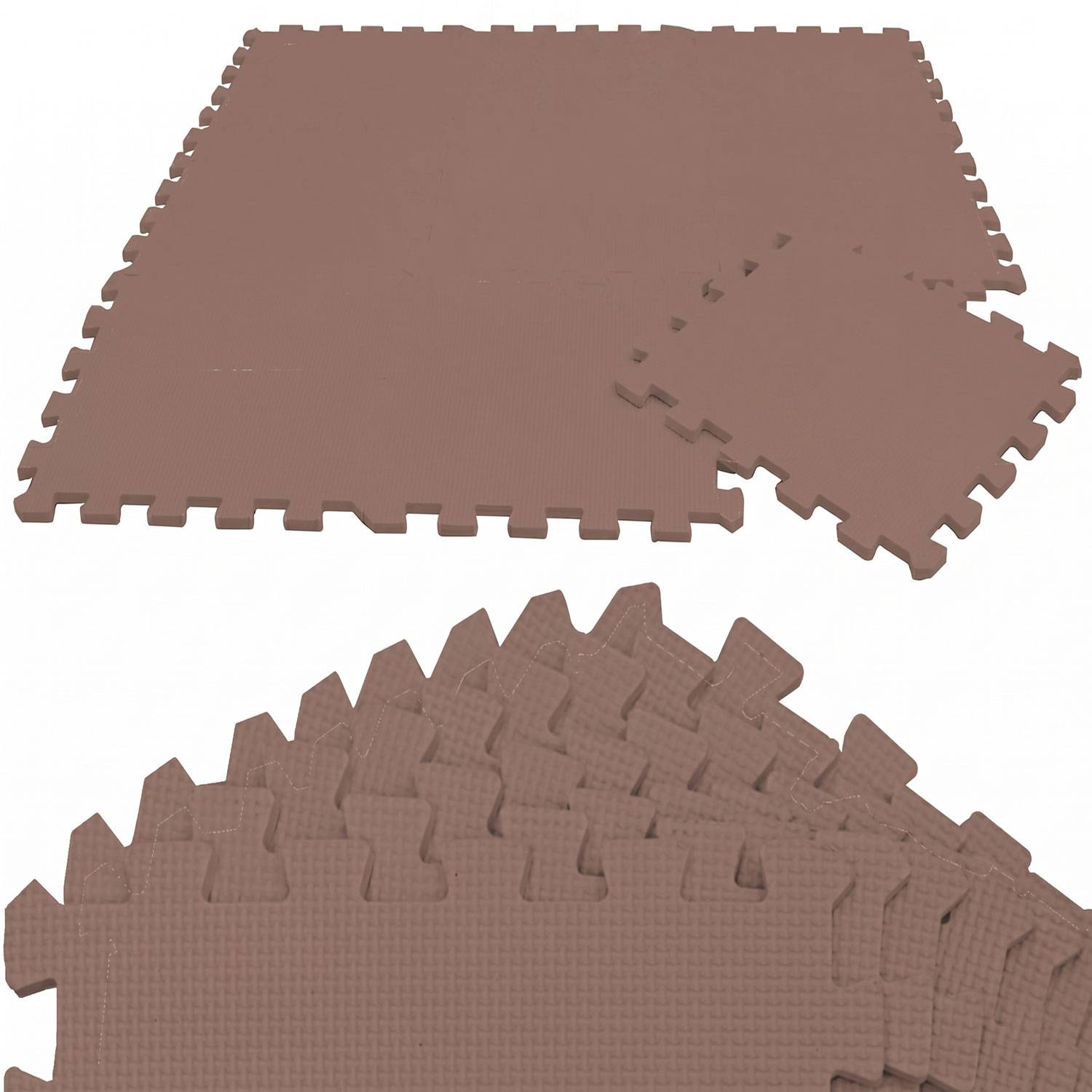 9 Teile Baby Kinder Puzzlematte ab Null - 30x30 Puzzle Spielmatte Krabbelmatte