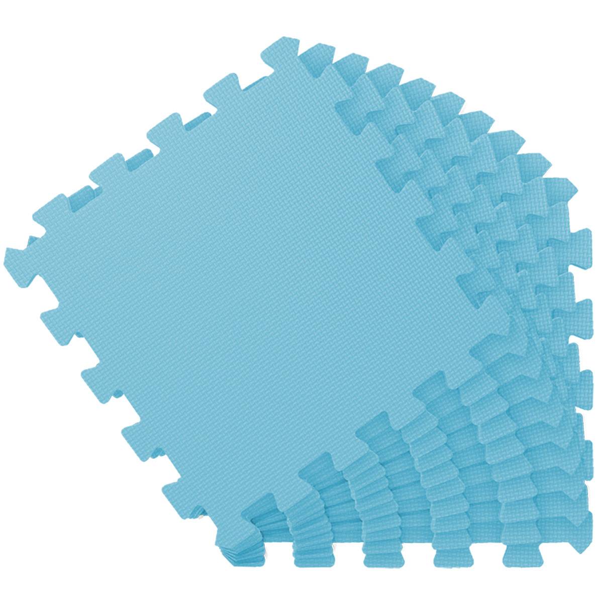 9 Teile Baby Kinder Puzzlematte ab Null - 30x30 Puzzle Spielmatte Krabbelmatte