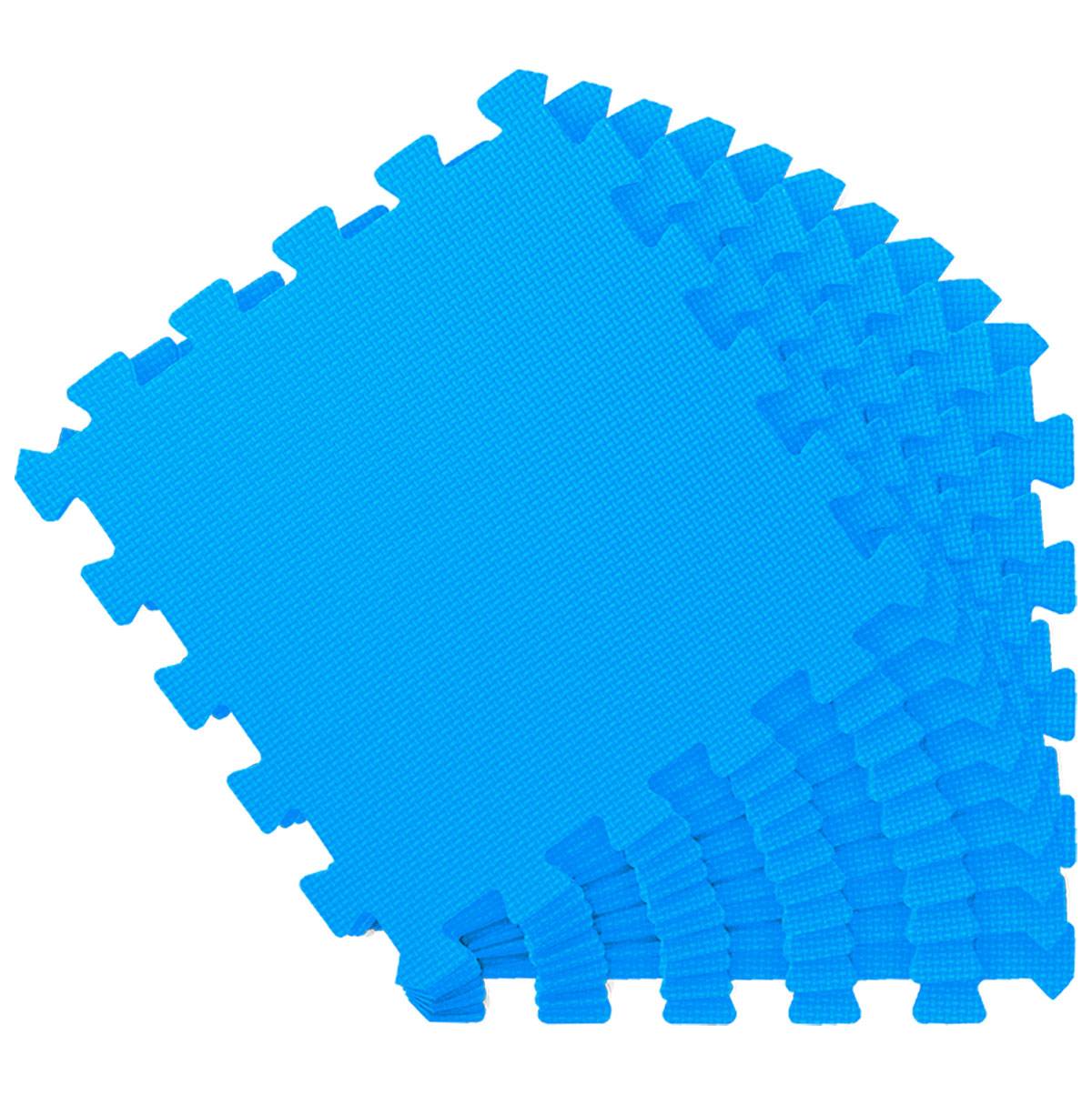 9 Teile Baby Kinder Puzzlematte ab Null - 30x30 Puzzle Spielmatte Krabbelmatte