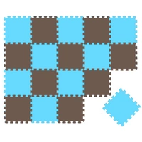18 Teile Baby Kinder Puzzlematte ab Null - 30x30 Puzzle Spielmatte Krabbelmatte 18 Teile Baby Kinder Puzzlematte ab Null - 30x30 Puzzle Spielmatte Krabbelmatte