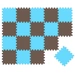 18 Teile Baby Kinder Puzzlematte ab Null - 30x30 Puzzle Spielmatte Krabbelmatte 18 Teile Baby Kinder Puzzlematte ab Null - 30x30 Puzzle Spielmatte Krabbelmatte