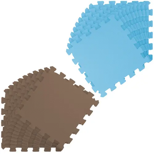 18 Teile Baby Kinder Puzzlematte ab Null - 30x30 Puzzle Spielmatte Krabbelmatte 18 Teile Baby Kinder Puzzlematte ab Null - 30x30 Puzzle Spielmatte Krabbelmatte