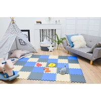 27 Teile Baby Kinder Puzzlematte ab Null - 30x30 Puzzle Spielmatte Krabbelmatte 27 Teile Baby Kinder Puzzlematte ab Null - 30x30 Puzzle Spielmatte Krabbelmatte
