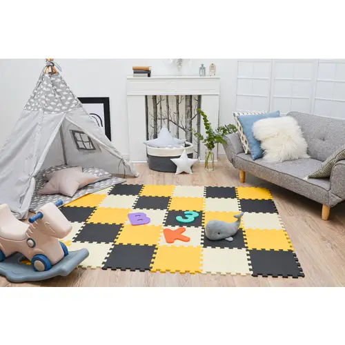 27 Teile Baby Kinder Puzzlematte ab Null - 30x30 Puzzle Spielmatte Krabbelmatte 27 Teile Baby Kinder Puzzlematte ab Null - 30x30 Puzzle Spielmatte Krabbelmatte