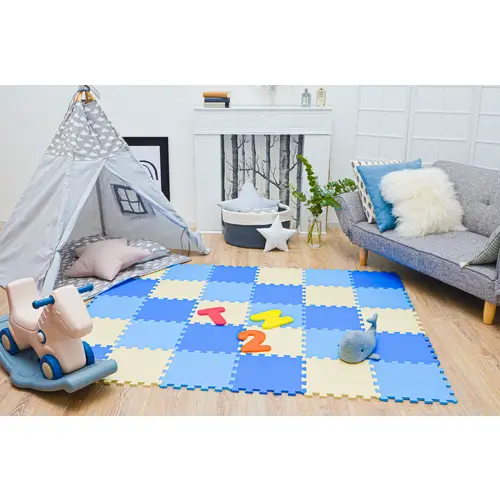 27 Teile Baby Kinder Puzzlematte ab Null - 30x30 Puzzle Spielmatte Krabbelmatte 27 Teile Baby Kinder Puzzlematte ab Null - 30x30 Puzzle Spielmatte Krabbelmatte