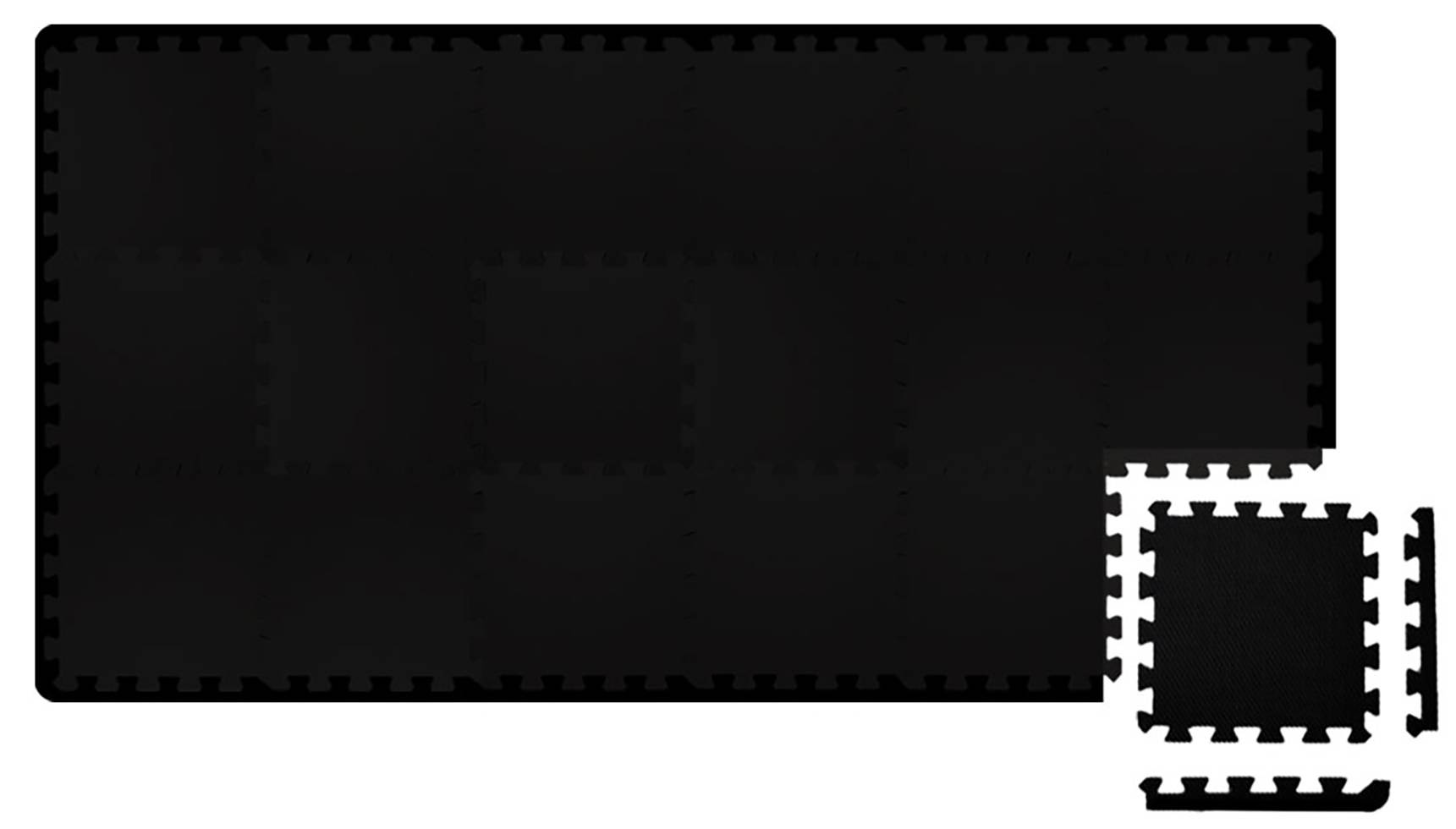 Schwarzes rechteckiges Vorschaubild mit einem kleinen, briefmarkenförmigen Thumbnail-Overlay in der unteren rechten Ecke, beide zeigen keinen sichtbaren Inhalt.
