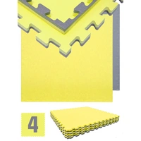 3.2qm Profi Fitnessmatte 2cm - 4er Set 90x90 Bodenschutzmatte für Fitnessgeräte 3.2qm Profi Fitnessmatte 2cm - 4er Set 90x90 Bodenschutzmatte für Fitnessgeräte