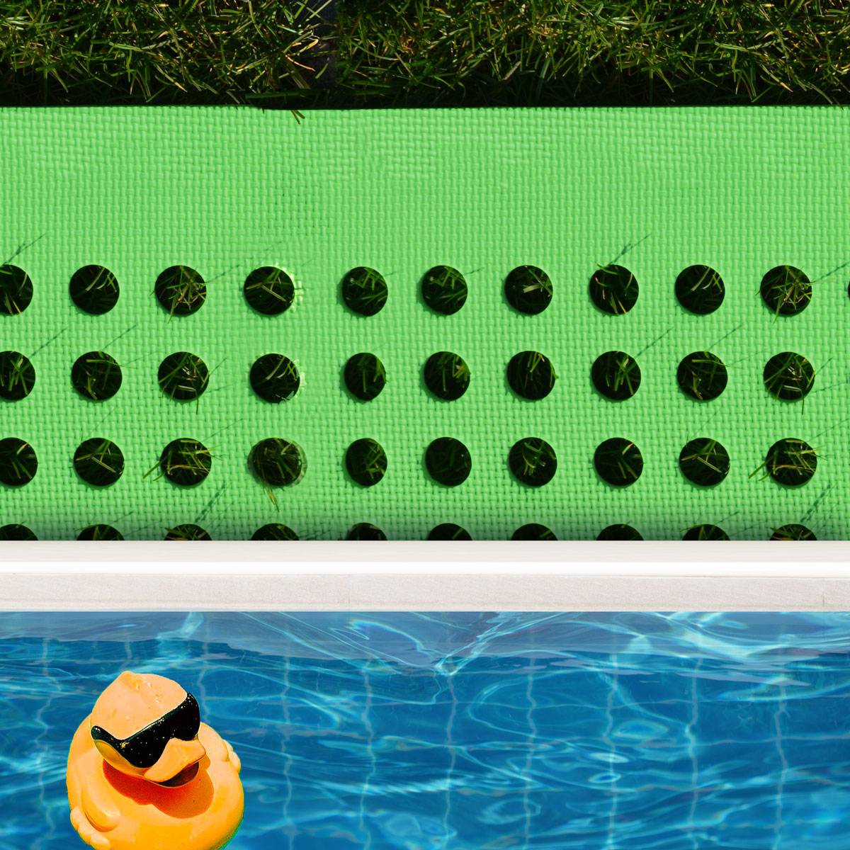 Poolunterlage für 244 cm Pool - 28 EVA Matten - 1cm Outdoor Unterlegmatten Set