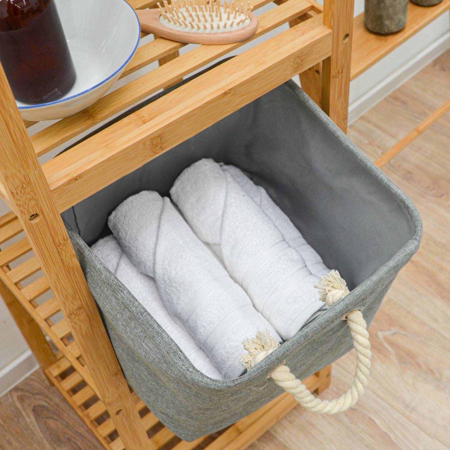 2er Set Aufbewahrungsbox 30x30x30 - Kompatibel mit Kallax Regal Organizer Boxen