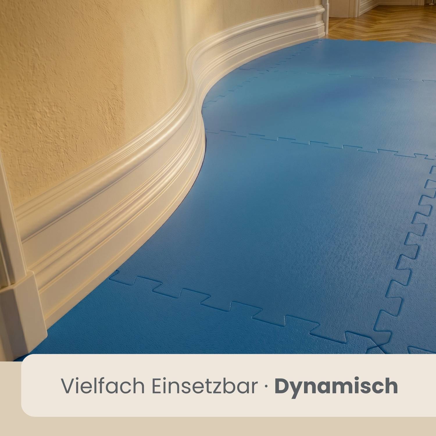 0.8qm Kampfsportmatte 4cm - Home Gym Dojo Matte 90x90 - Judo Matten für Zuhause
