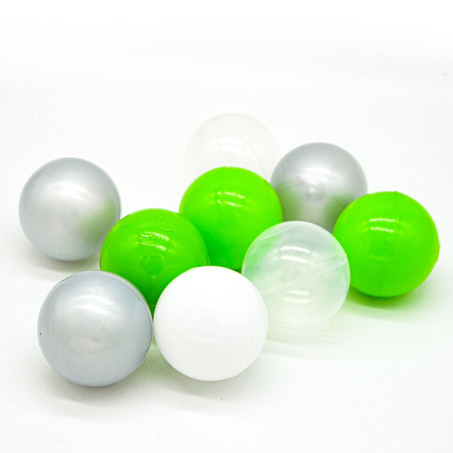 200 Bunte Bälle für Bällebad - 5,5cm Bällebad Bälle Kinder Spielbälle Bällepool