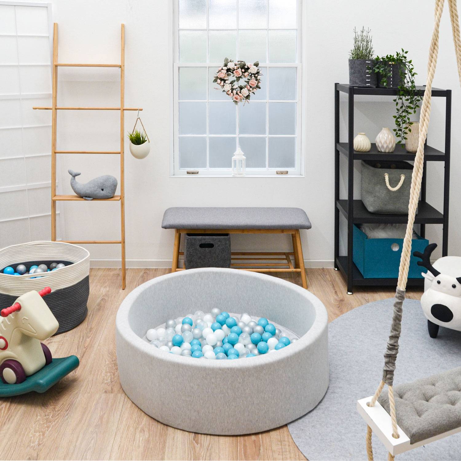 200 Bunte Bälle für Bällebad - 5,5cm Bällebad Bälle Kinder Spielbälle Bällepool