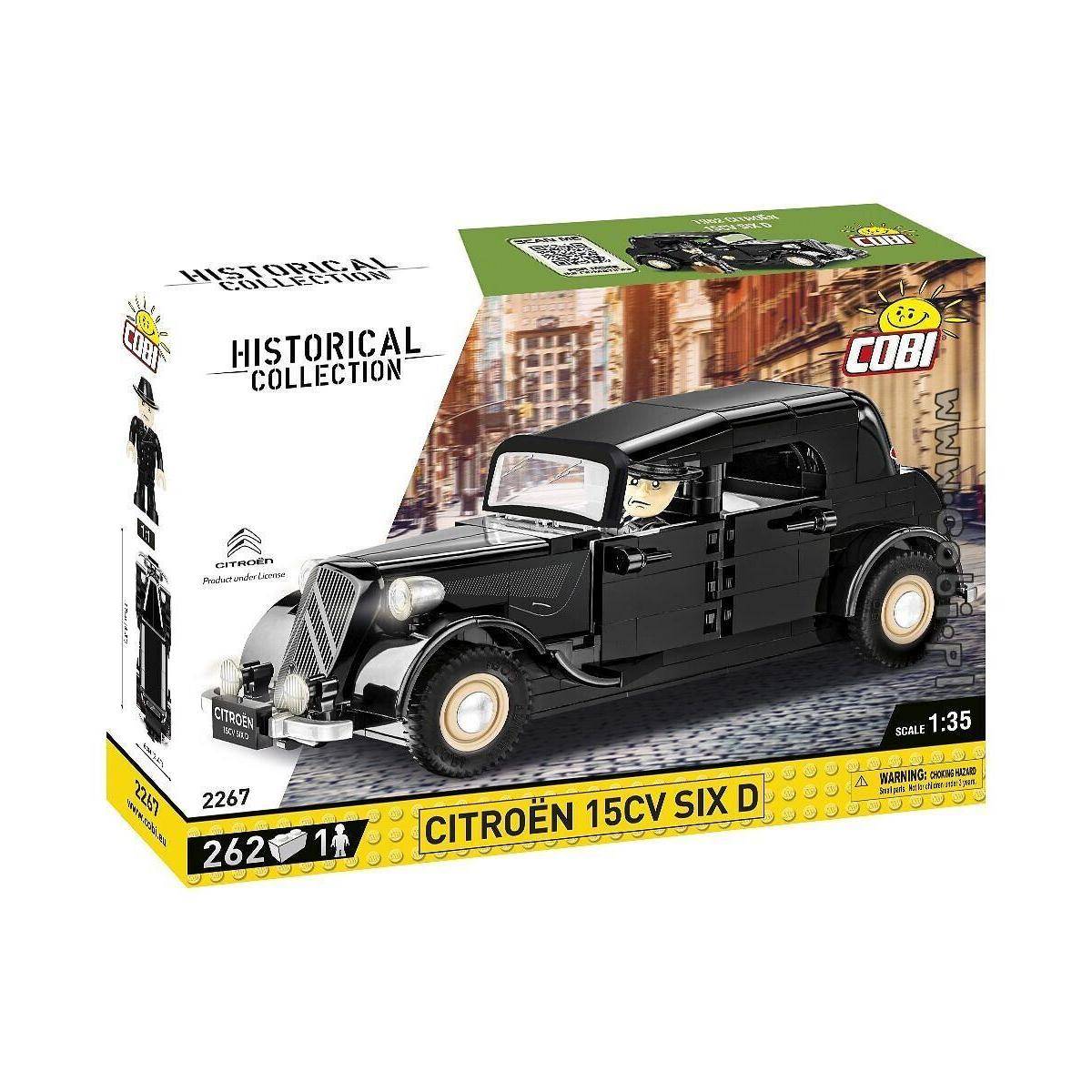 CITROEN 15CV SIX D, Modell, 262 Teile