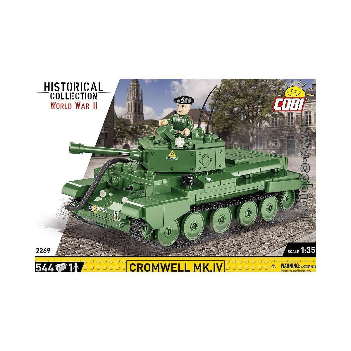 Cromwell Mk.IV, Modell, 544 Teile, ab 8 Jahren