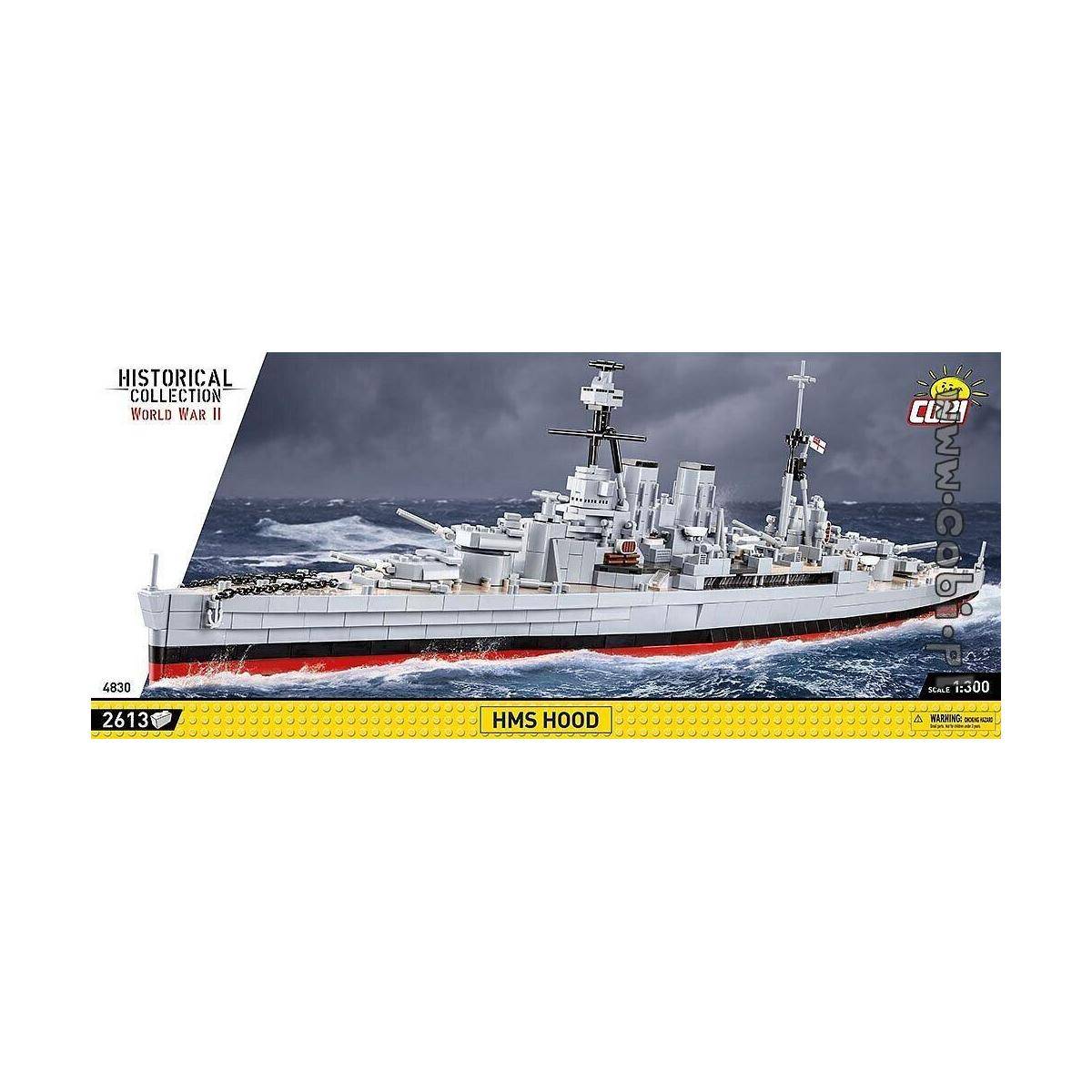 HMS Hood, Modell, 2613 Teile, ab 10 Jahren