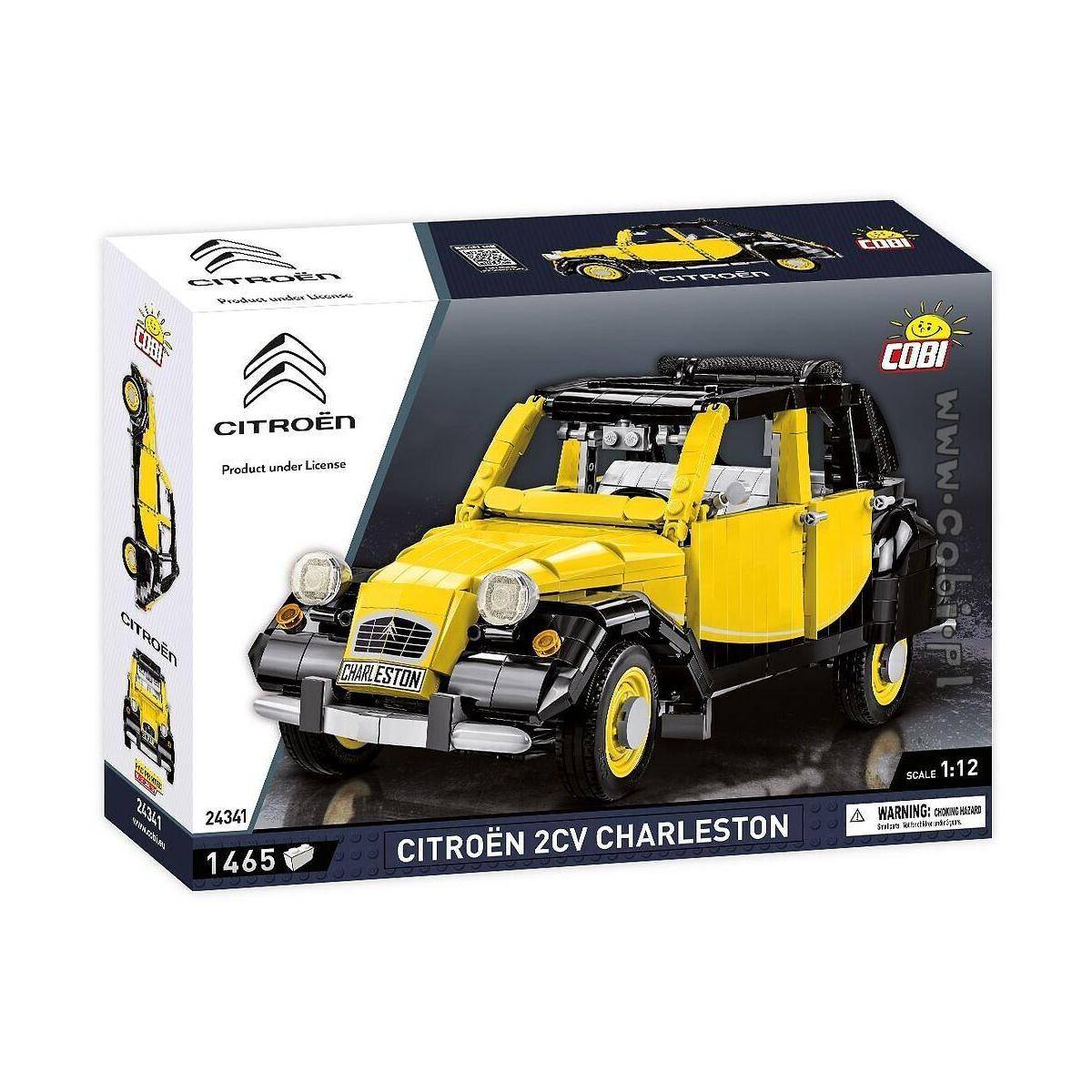 CITROEN 2CV CHARLESTON, Modell, 1465 Teile, ab 12 Jahren