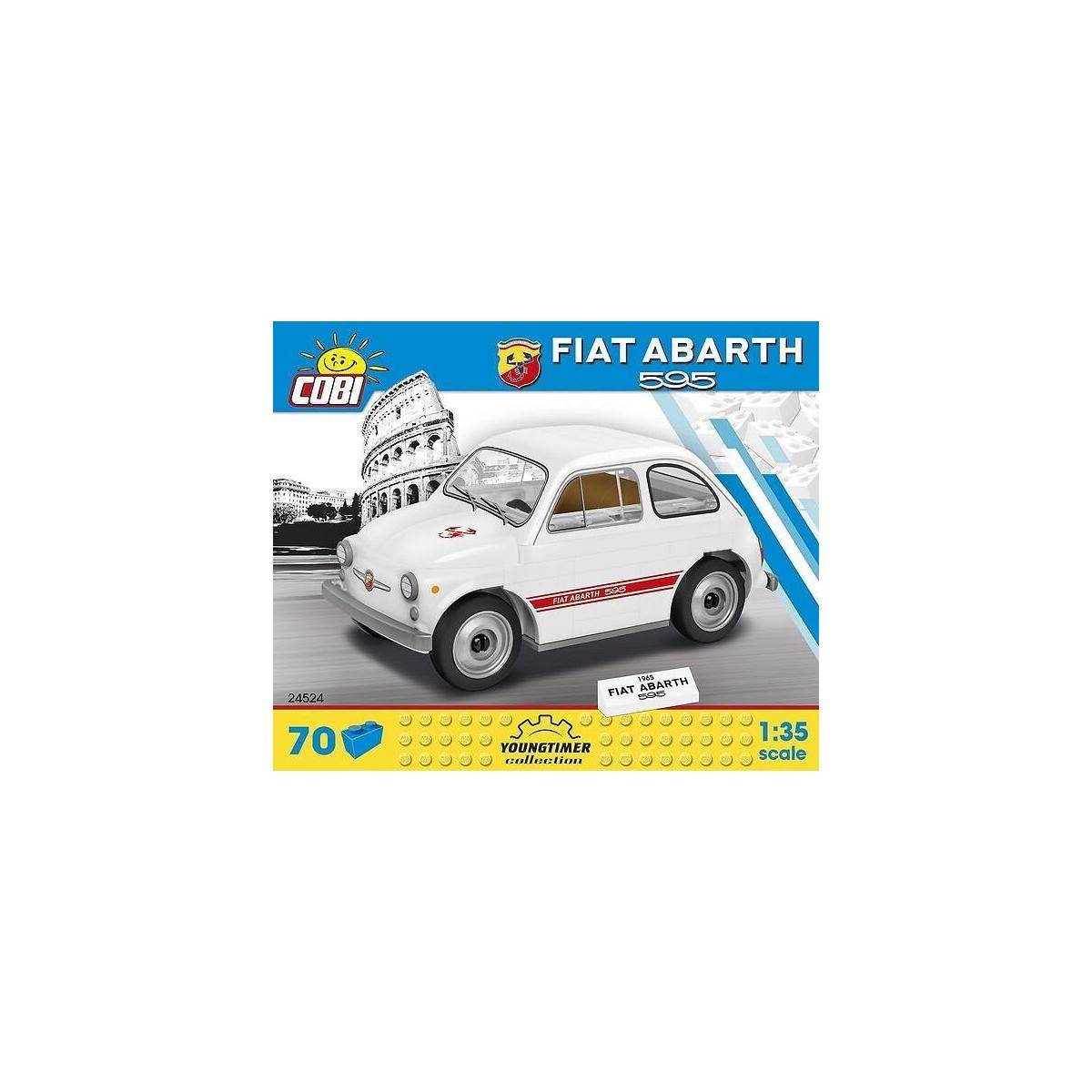 COBI-24524 - 1965 Fiat Abarth 595, Modell, 70 Teile