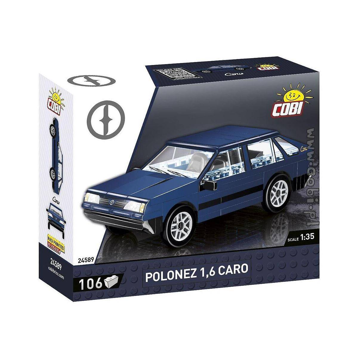 COBI-24589 - FSO POLONEZ 1.6 CARO, Modell, 106 Teile , ab 5 Jahren