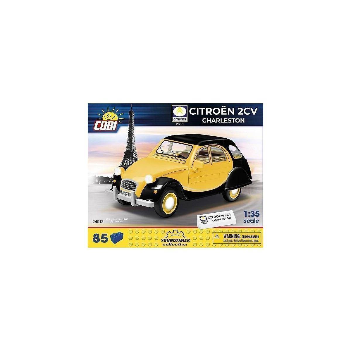 Citroen 2CV Charleston 1980, Modell, 85 Teile, ab 5 Jahren