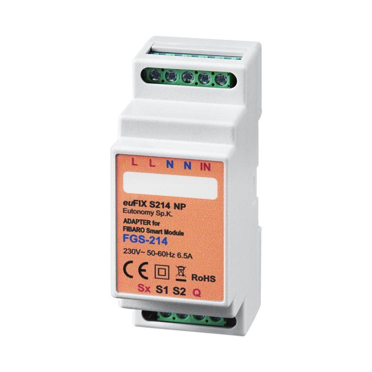 euFIX S214 DIN Adapter ohne Button