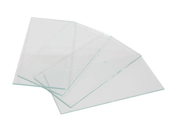 Glas für Schweißhelm - 108 x 50 mm - transparent