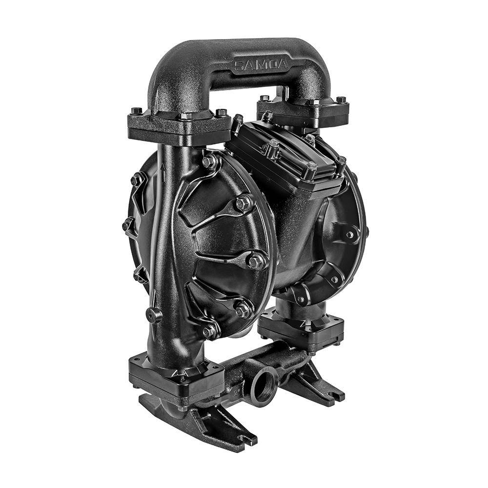 SAMOA Membranpumpe UP 20 - Gehäuse Gusseisen - Membrane BUNA-N - Förderleistung 650 l/min - 2" ANSI/DIN Flansch