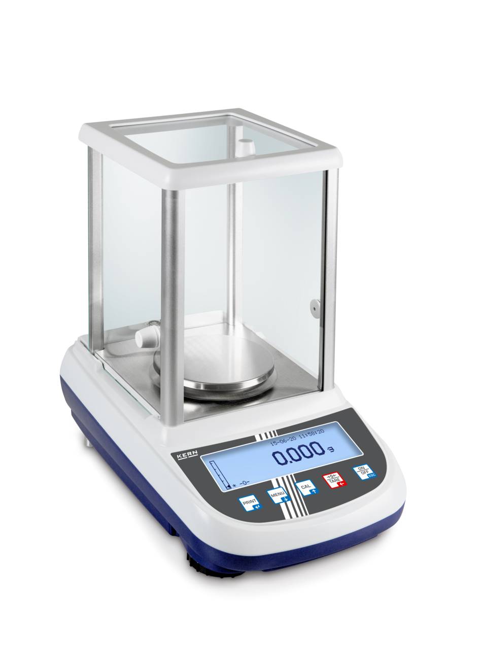 Kern PLJ 2000-3A Präzisionswaage Wägebereich (max.) 2.1kg Ablesbarkeit 0.001g über Steckernetzteil Mehrfarbig