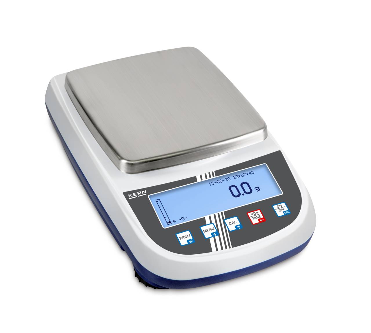 Kern PLS 20000-1F Präzisionswaage Wägebereich (max.) 20kg Ablesbarkeit 0.1g über Steckernetzteil Silber