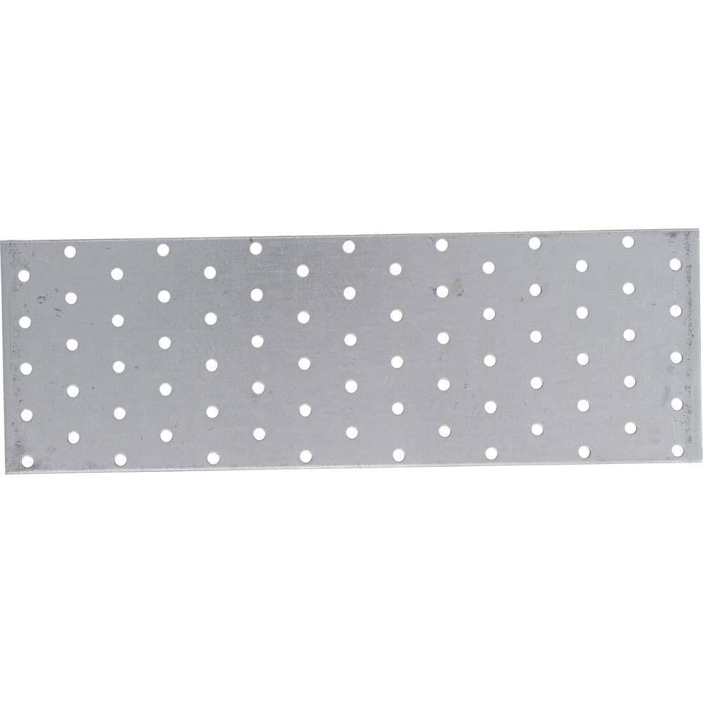 Stahllochplatte - Maße (L x B x T) 300 x 100 x 2 mm - Lochdurchmesser 5 mm