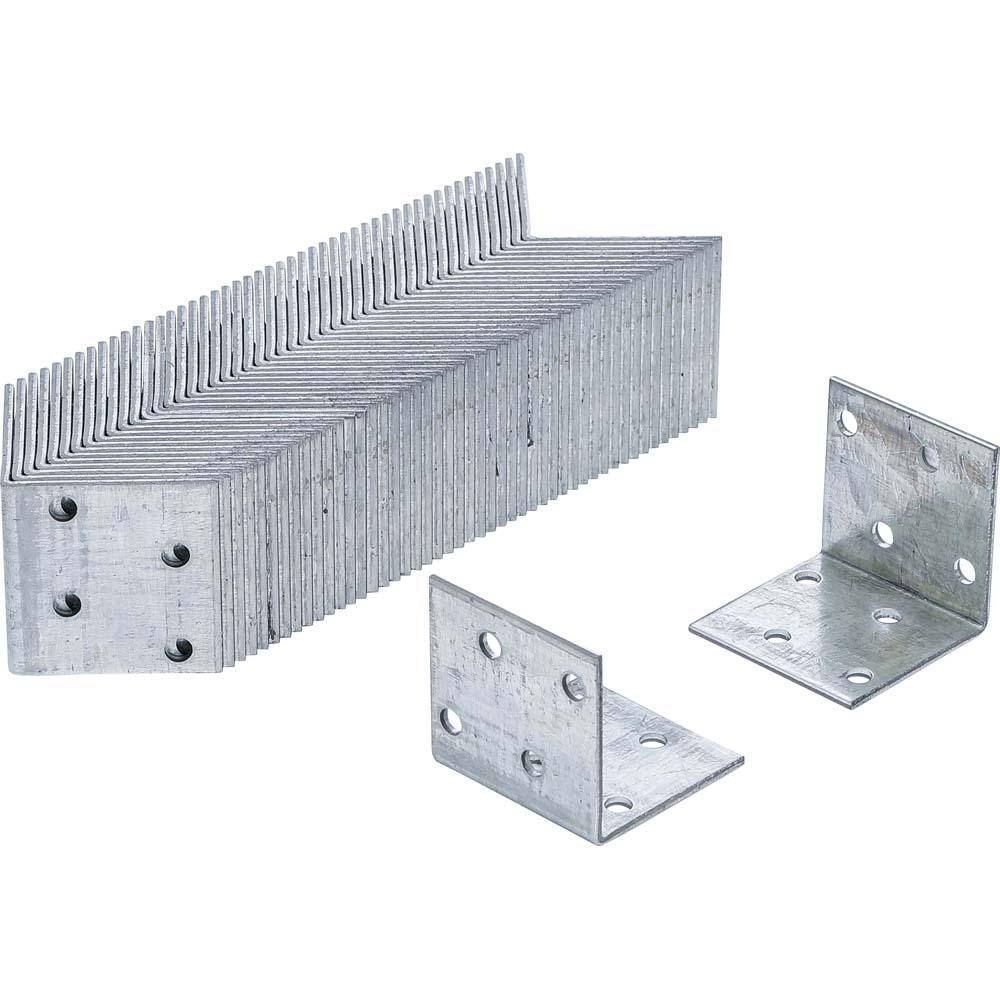 Winkelverbinder - Maße 40 x 40 x 40 x 2 mm - Inhalt 50 Stück