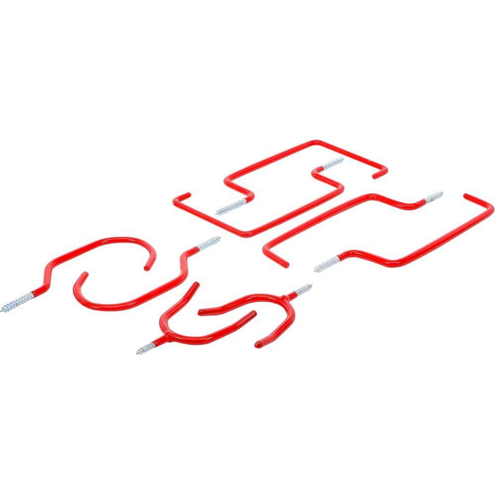 Schraubhakensortiment - Inhalt 8 Wand- und Deckenhaken - Tragkraft 5 und 15 kg