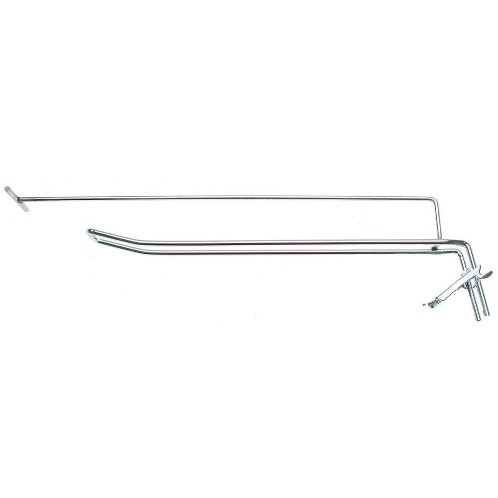 Doppelhaken - mit Tragarm und Querpin - Maße 300 x 4,8 mm - geeignet für Tegosystem