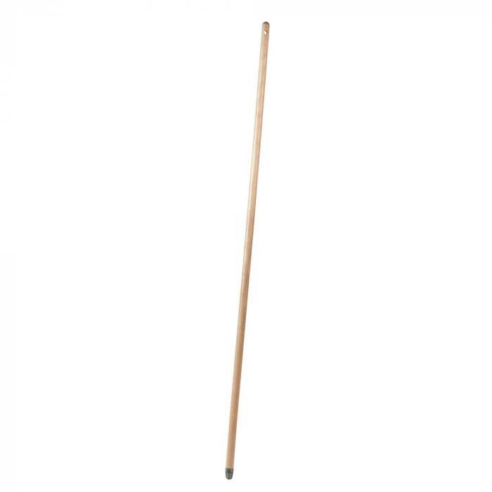 Besenstiel - Holz - mit Gewinde - Länge 130 cm