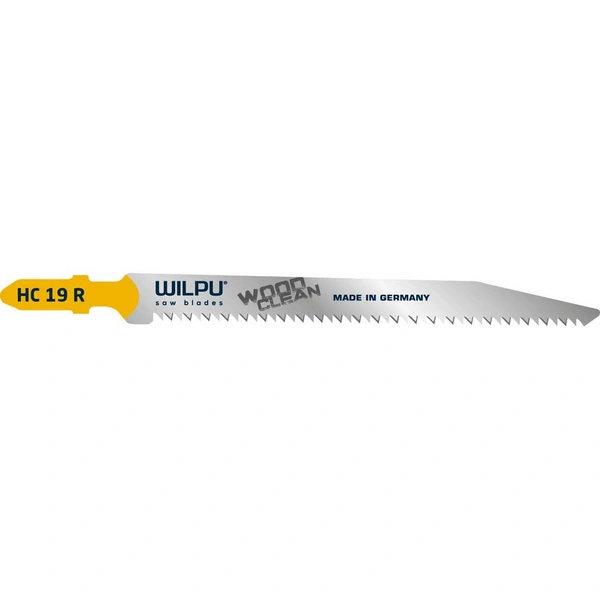 WILPU Stichsägeblatt HC 19 R STAR - Länge 91 mm - 25 Stk. - Zahnteilung 1,9 mm / 13 ZpZ WILPU Stichsägeblatt HC 19 R STAR - Länge 91 mm - 25 Stk. - Zahnteilung 1,9 mm / 13 ZpZ