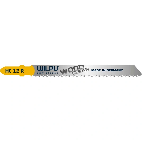 WILPU Stichsägeblatt HC 12 R - 2 Stk. - Zahnteilung 2,5 mm / 10 ZpZ - Länge 75 mm WILPU Stichsägeblatt HC 12 R - 2 Stk. - Zahnteilung 2,5 mm / 10 ZpZ - Länge 75 mm