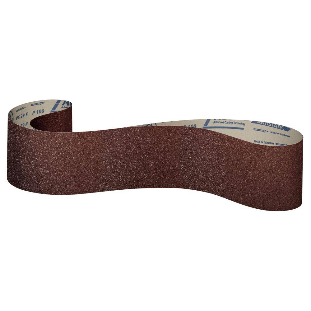 Schleifband PS 29 F ACT - 150 x 6800 mm - Körnung K 80 - F2 überlappend geklebt - VE 10 Stück - Preis per VE