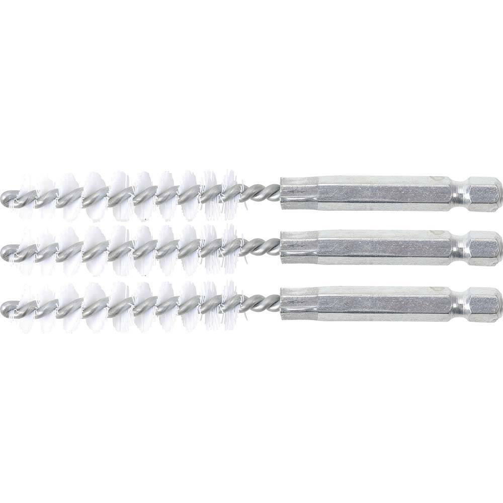 Nylonbürste - Größe 10 mm - Antrieb Außensechskant 6,3 mm (1/4'')
