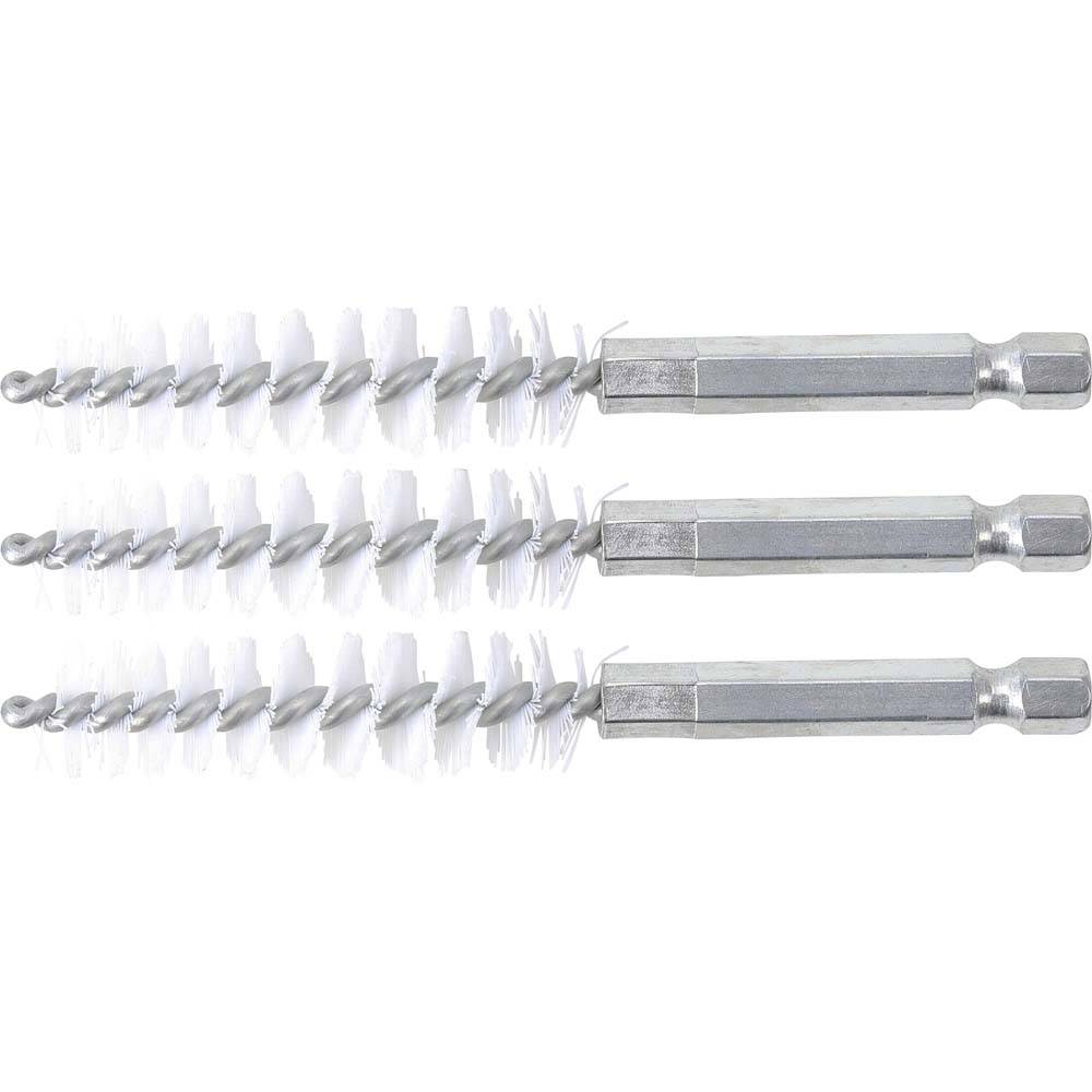 Nylonbürste - Größe 13 mm - Antrieb Außensechskant 6,3 mm (1/4'')